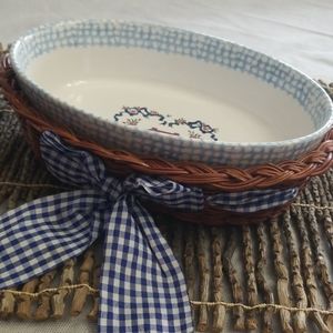 Vintage 1995 Teamson Ceramic Dish